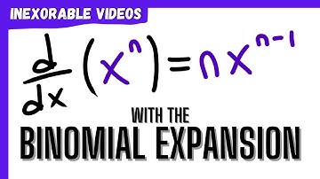 Proving the Power Rule (for Natural Numbers) with the Binomial Expansion | Differentiation