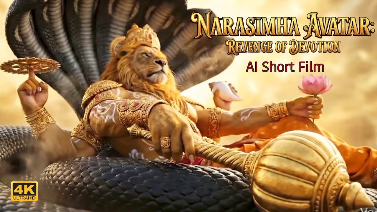 Narasimha Avatar: Revenge of Devotion | pauranik Katha | AI Short Film | नृसिंह अवतार