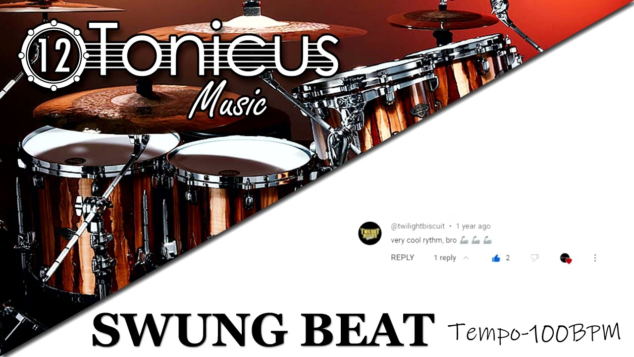 SWUNG BEAT | 100 BPM | 12TONICUS MUSIC