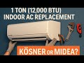 Wall Mount AC Replacement – Kösner or Midea? (1 Ton / 12,000 BTU) Part 1
