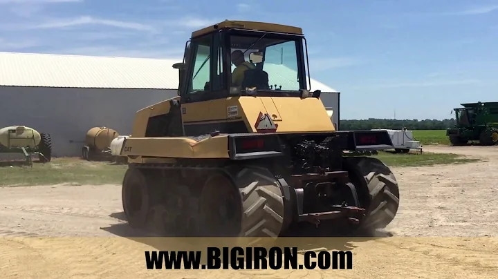 BIG IRON ONLINE AUCTION 78-26-2017:  1988 Caterpillar C65 Tracked Tractor ID# DB8402