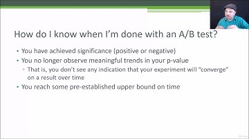 82  Determining How Long to Run an Experiment