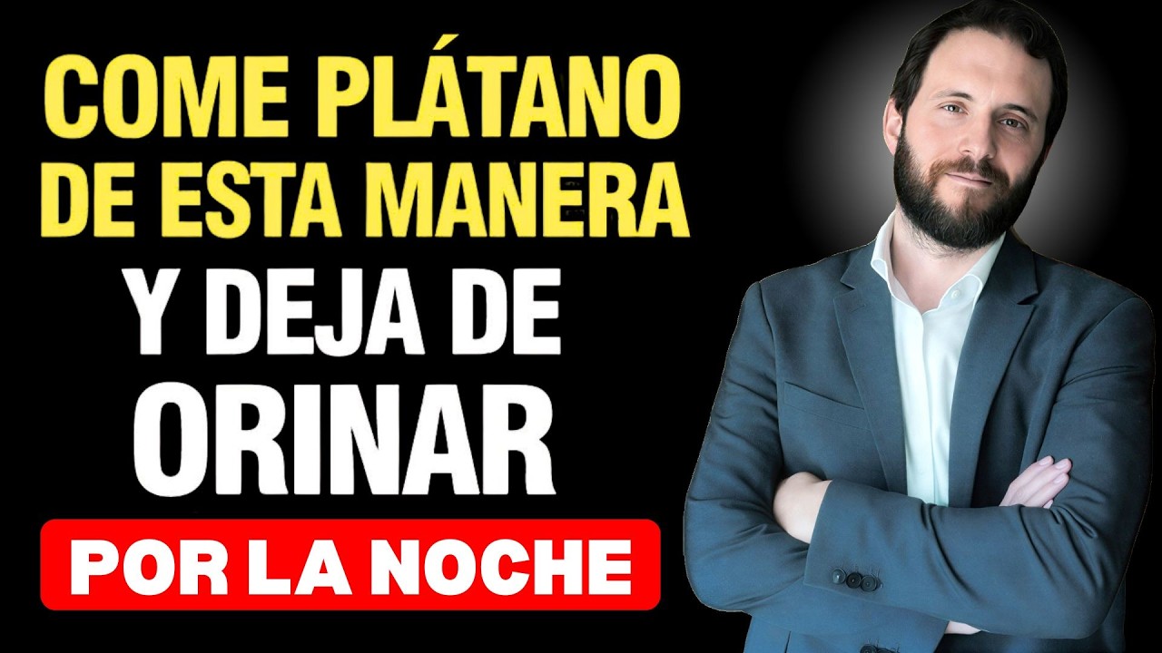 TERCERA EDAD: Come Plátano y Duerme Toda la Noche 🍌💤