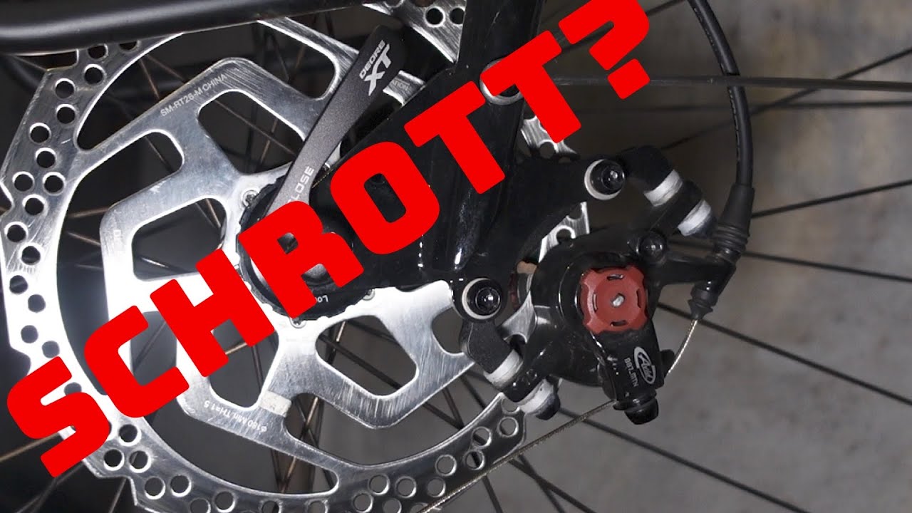 Das Problem mit mechanischen Scheibenbremsen...und die Lösung! - YouTube