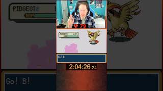 Pokemon FireRed Elite 4 Round 2 World Record Speedrun Commentary! Part 62 #pokemon