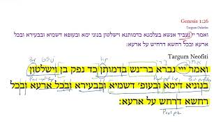 Genesis 1:26a TN