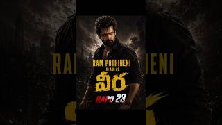 RAM POTHINENI As Director 😱| RAPO23 First Look 🔥 #shorts#trending #viral #youtubeshorts #short #like