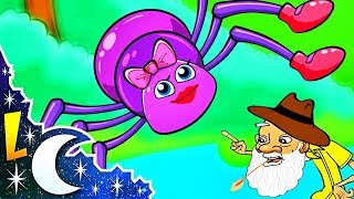 Video thumbnail of "Incy Wincy Araña | Itsy Bitsy Araña | Canciones Infantiles de la Granja del abuelo"