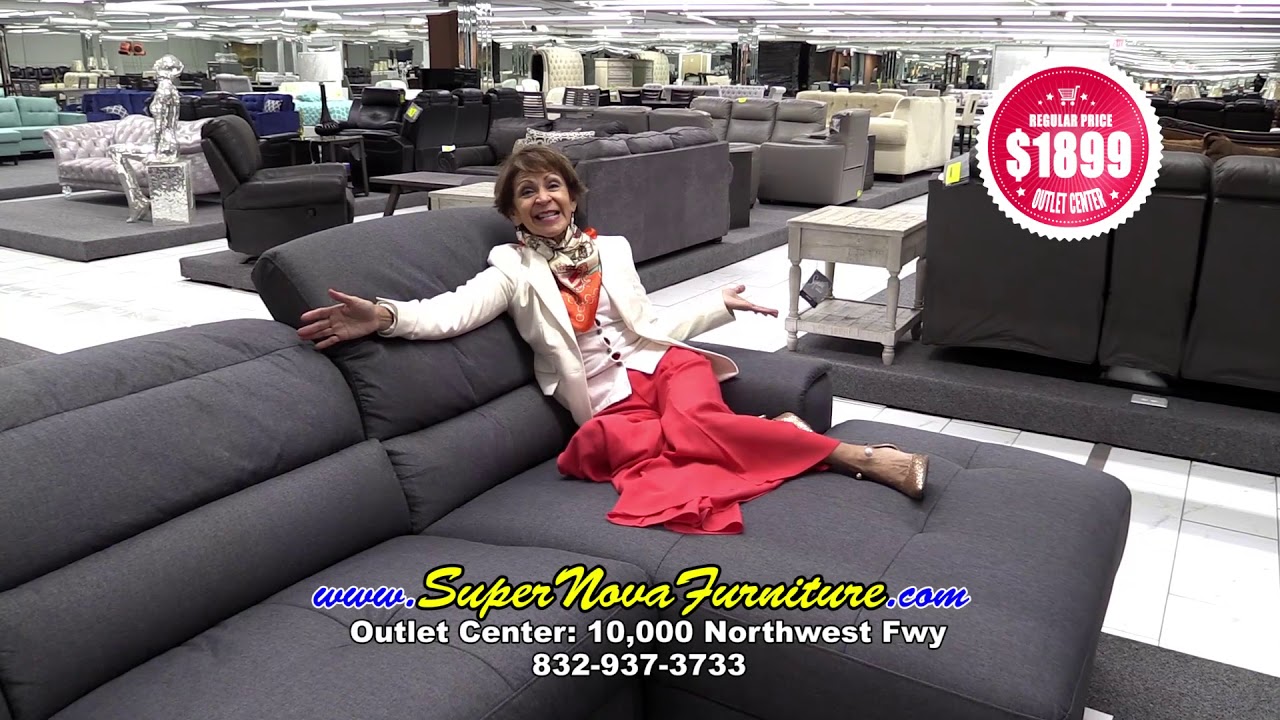 Inside of our new Outlet Center in Houston Texas SuperNova Furniture