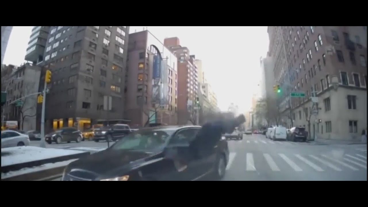 Woman allegedly hit NYPD officer with car: 'I did it on purpose' - YouTube
