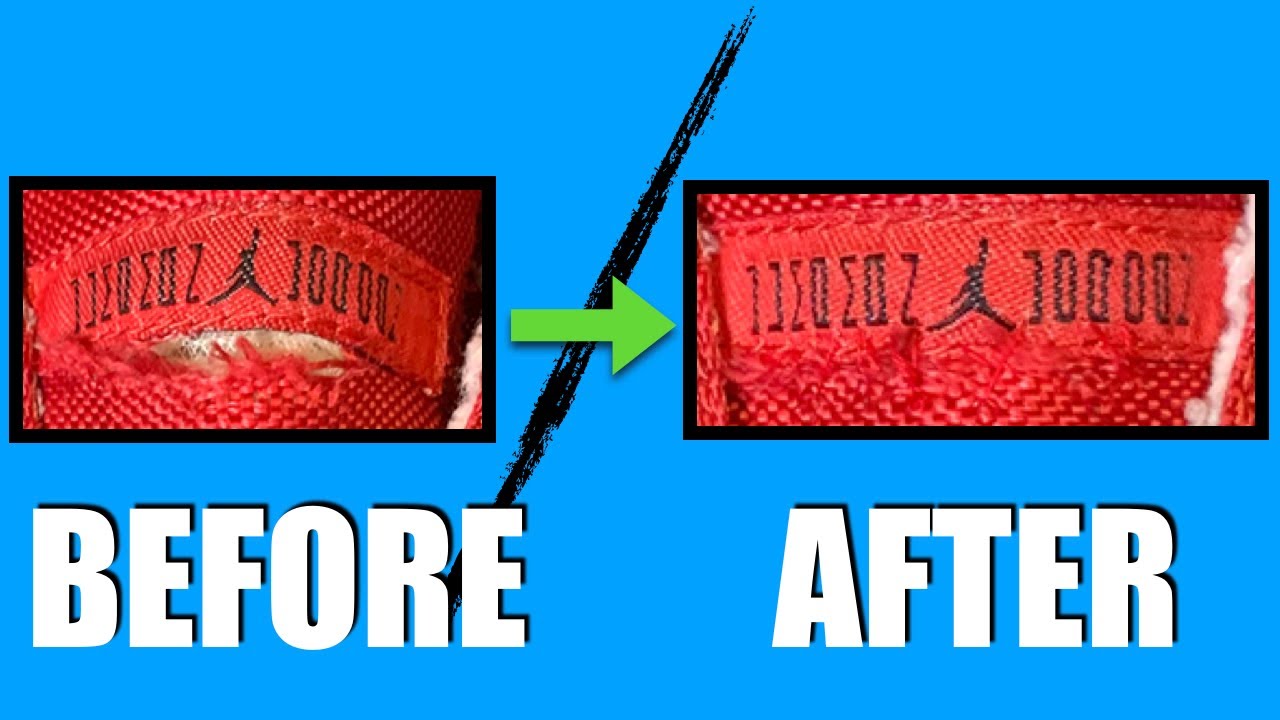 HOW TO: FIX Jordan Rips & Tears | Sneaker Restoration - YouTube