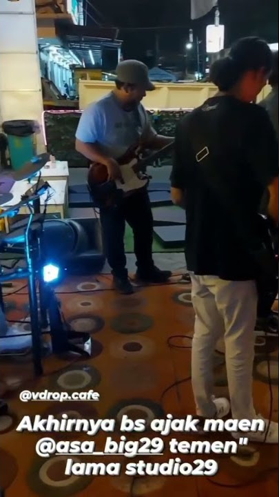 Shine Of Black - Jang Ganggu (cover by asabig) live performance @vdrop.cafe #shorts