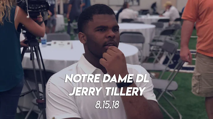 Notre Dame DL Jerry Tilley | 8.15.18