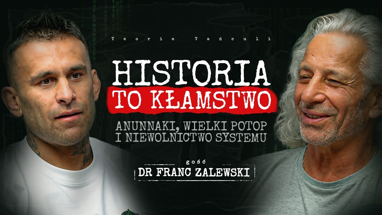ANUNNAKI i ARIOWIE, UKRYTA HISTORIA ZIEMI I TAJEMNICA PIRAMID | Dr Franc Zalewski | Teorie Tańculi #2