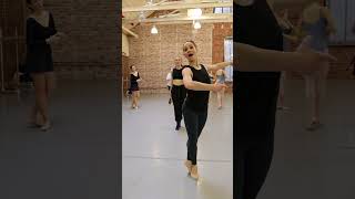 Michelle Thompson Ballet Class At Peridance
