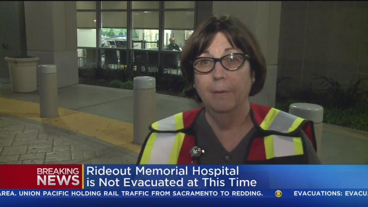 Rideout Memorial Hospital In Marysville Readies For Possible Evacuation
