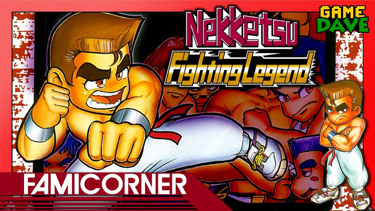 Nekketsu Fighting Legend! Kunio-kun Kakutou Densetsu on Famicom - FamiCorner Ep 6 | Game Dave