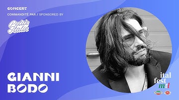 Gianni Bodo en concert commandité par la SDC Petite Italie | italfestMTL2021