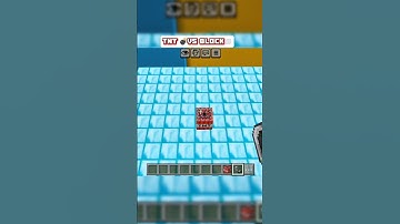 TNT Vs Block #minecraft #shorts