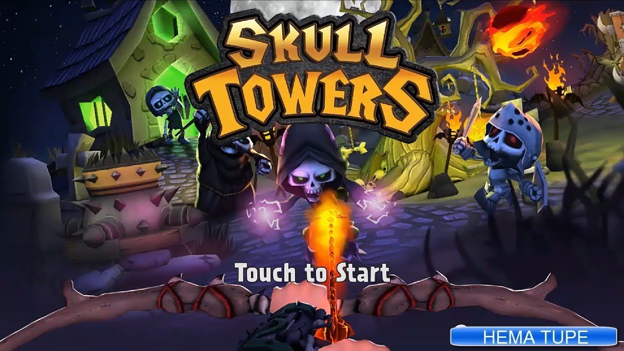 Skull Towers Offline Games Tower Defenseلعبة برج الدفاع YouTube