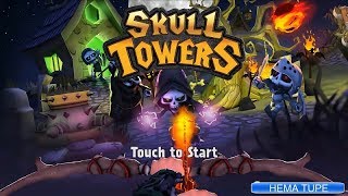 Skull Towers: Offline Games Tower Defenseلعبة برج الدفاع screenshot 1
