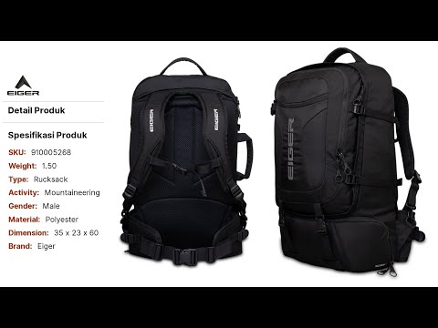 TravelPrime II - Tas Ransel Backpack Pria – VERNYX