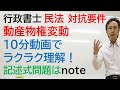 １０分でスッキリわかる　動産物権変動（対抗要件）