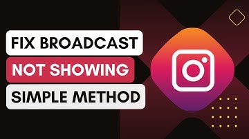 How To Fix Instagram Broadcast Channel Not Showing !