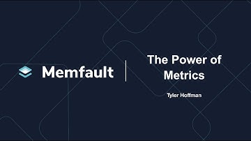 The Power of Metrics - Monitoring Battery Life, Connectivity, Power Consumption & More