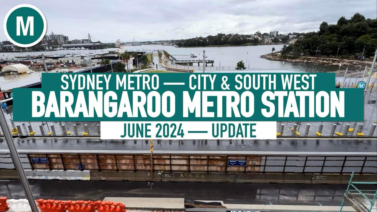 Barangaroo Metro Station June 2024 YouTube Barangaroo Metro Station June 2024 YouTube