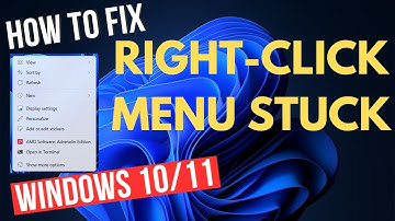 This Finally Fixed My Frozen Right Click Menu