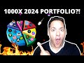 My 1001000x crypto portfolio for 2024  make fu money in 18 months last chance
