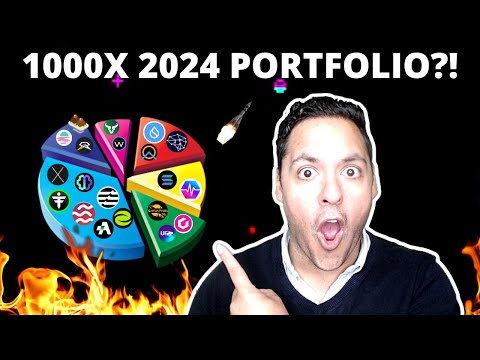 🔥MY 100-1000X CRYPTO PORTFOLIO FOR 2024? 