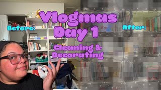 From Messy to Merry: Studio Transformation. Vlogmas Day One