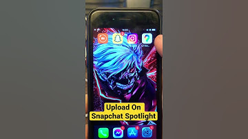 How To Upload Videos On Snapchat Spotlight! #shorts