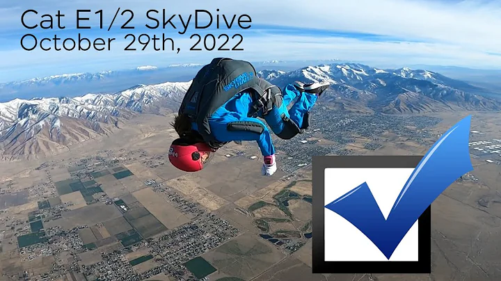 Skydive Utah AFF Progression, Cat E1/2 Jump