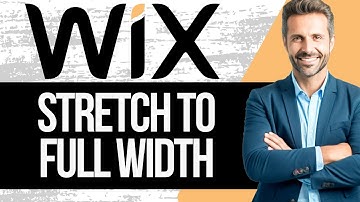 How to Stretch an Element to Full Width in Wix