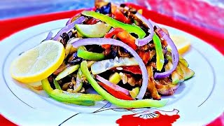 مقبلات الباذنجانيه العراقيه | مقبلات باذنجان Eggplant appetizer