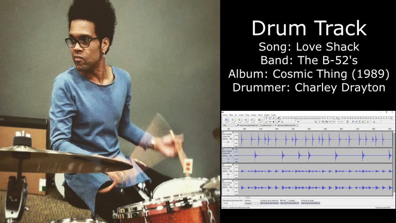 Love Shack (The B-52's) • Drum Track