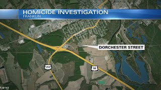 Franklin Police respond to double shooting on Dorchester Street, one fatality