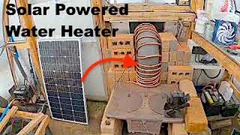 DIY Greenhouse Wood Stove  Water Heater - Initial Set Up And Operation