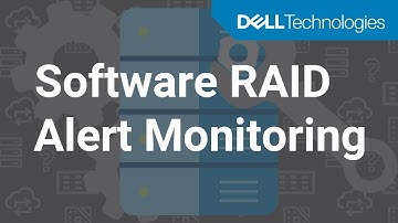 Software RAID alert monitoring using iDRAC Service Module