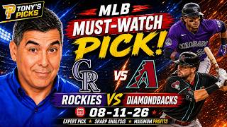 Colorado Rockies vs Arizona Diamondbacks Pick 8/11/26 MLB Pick Prediction