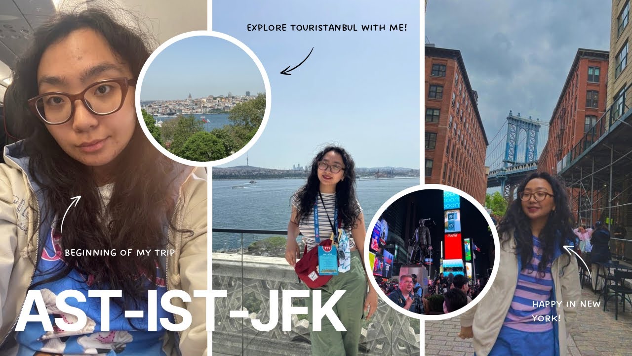 Work & Travel USA 2025 | Влог: Дорога Астана - Стамбул - Нью-Йорк | Touristanbul