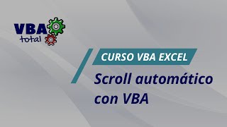 Lección 20 - Scroll automatico con VBA.