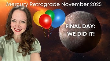 CONGRATULATIONS! You SURVIVED This Mercury Retrograde!! | Mercury Retrograde Nov 2025 Day 20