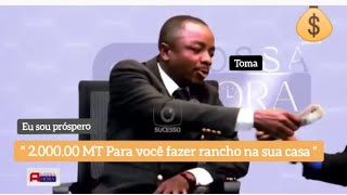 PROFETA JAQUE OFERECE | DINHEIRO AO VIVO NO PROGRAMA DO MASSANGO | MOZ ACTUALIZADO 