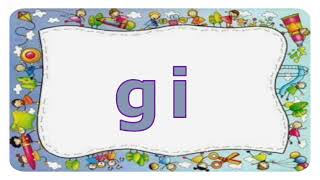 mengenal suku kata gi