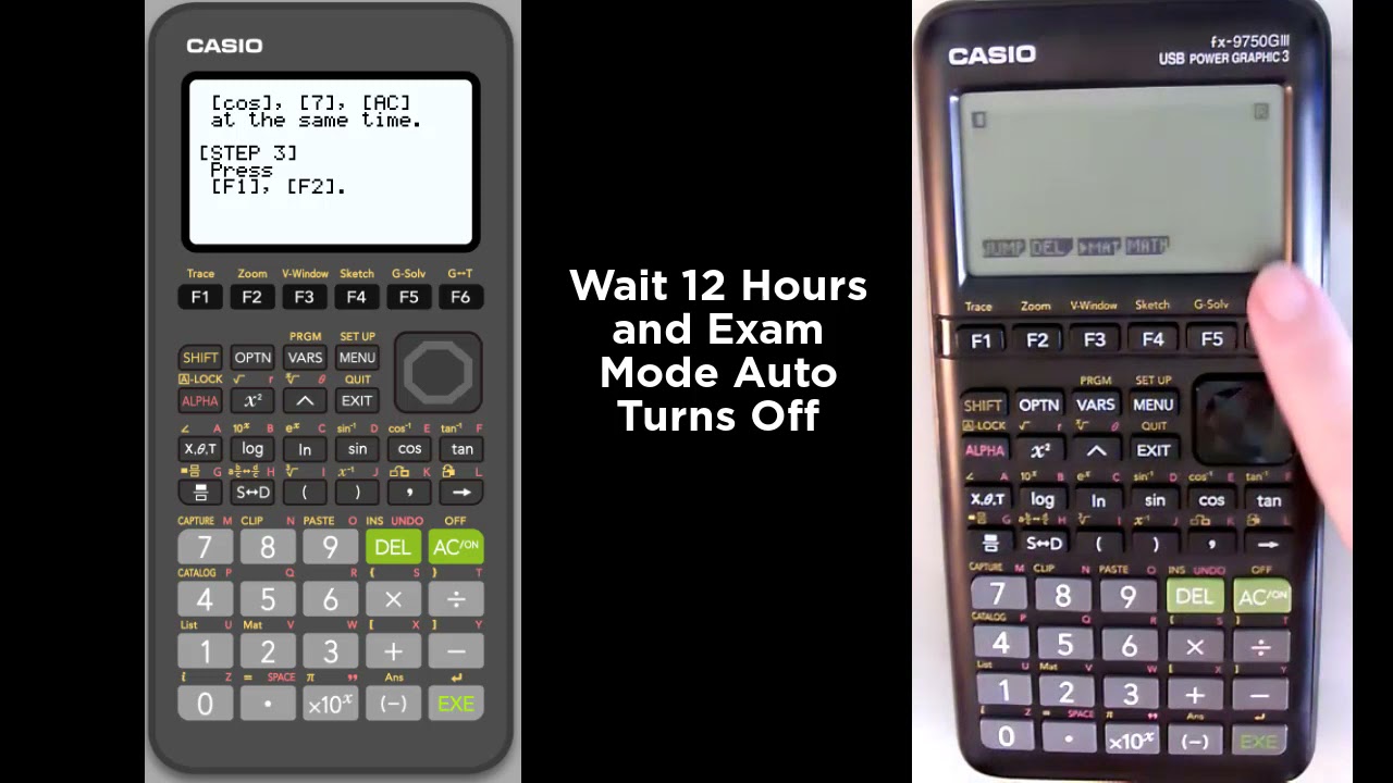 Calculator Exam Mode - Why and How with the fx-9750GIII and fx-CG50 Prizm