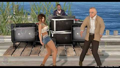 Second Life Animesh dance video